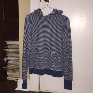 Women’s striped hoodie